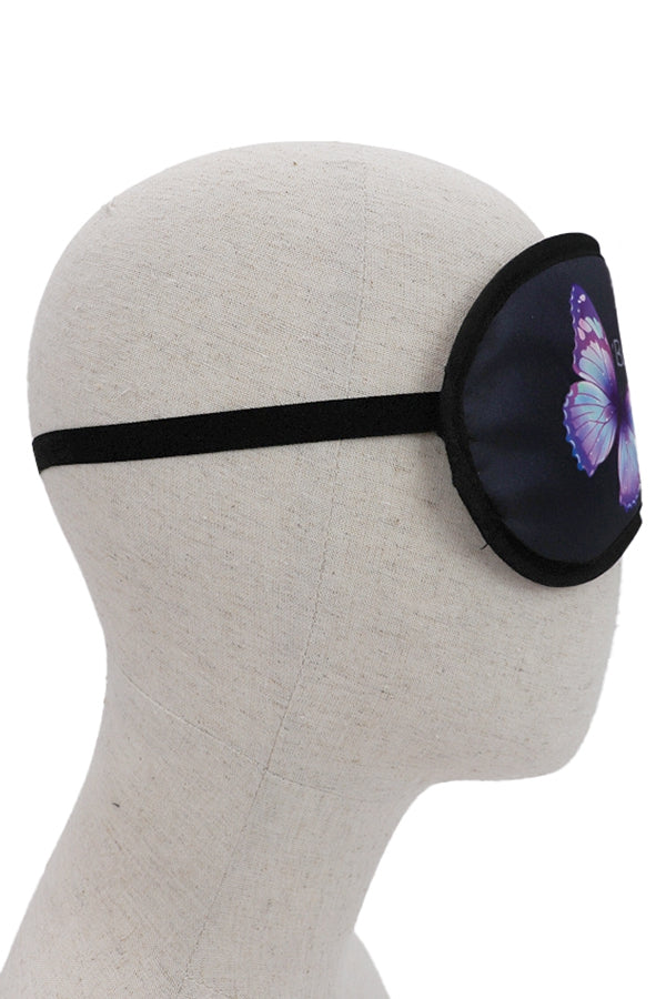 Animated Butterfly Print Blindfold