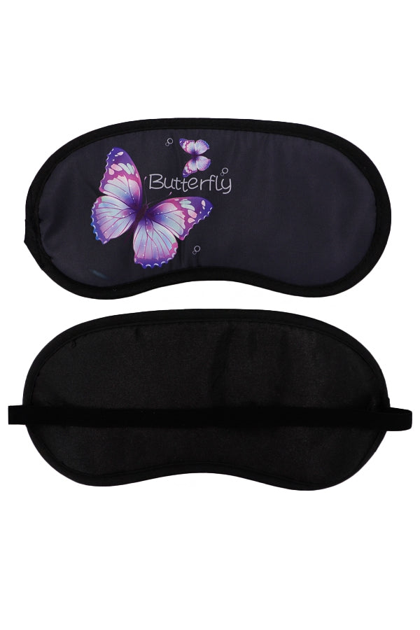 Animated Butterfly Print Blindfold