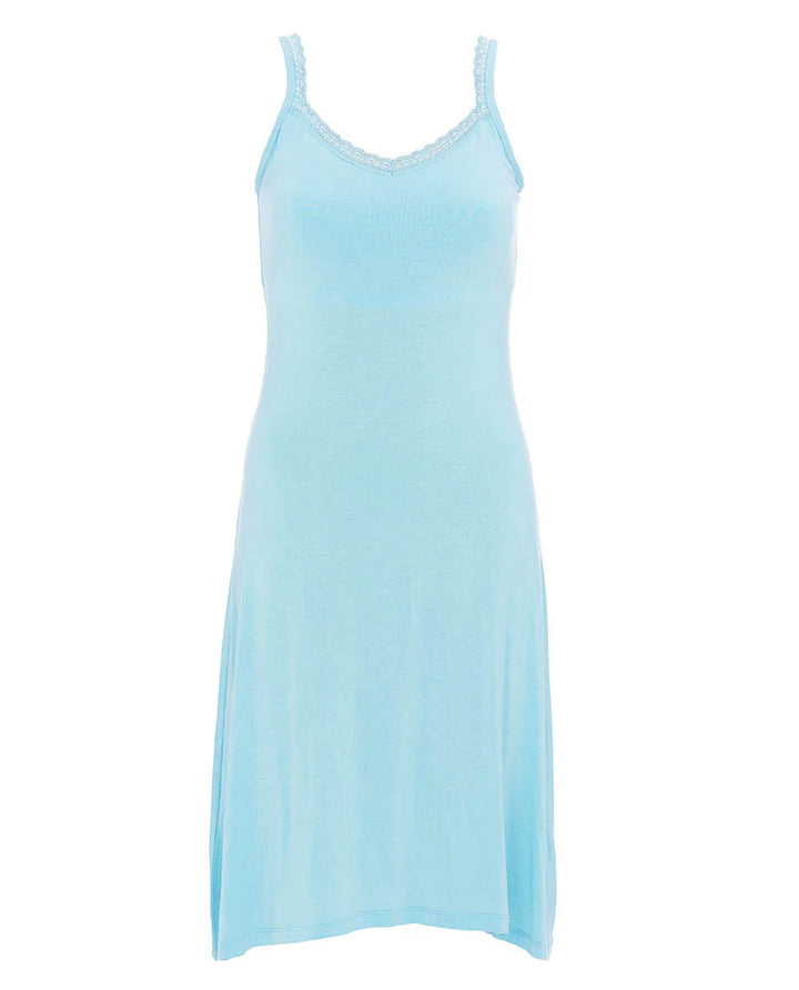 Paige Lace Trim Jersey Hidden Support Short Nightgown