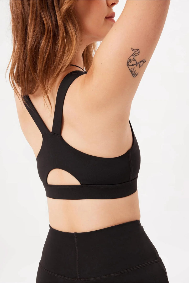 Girlfriend Collective Ella Scoop Neck Bra