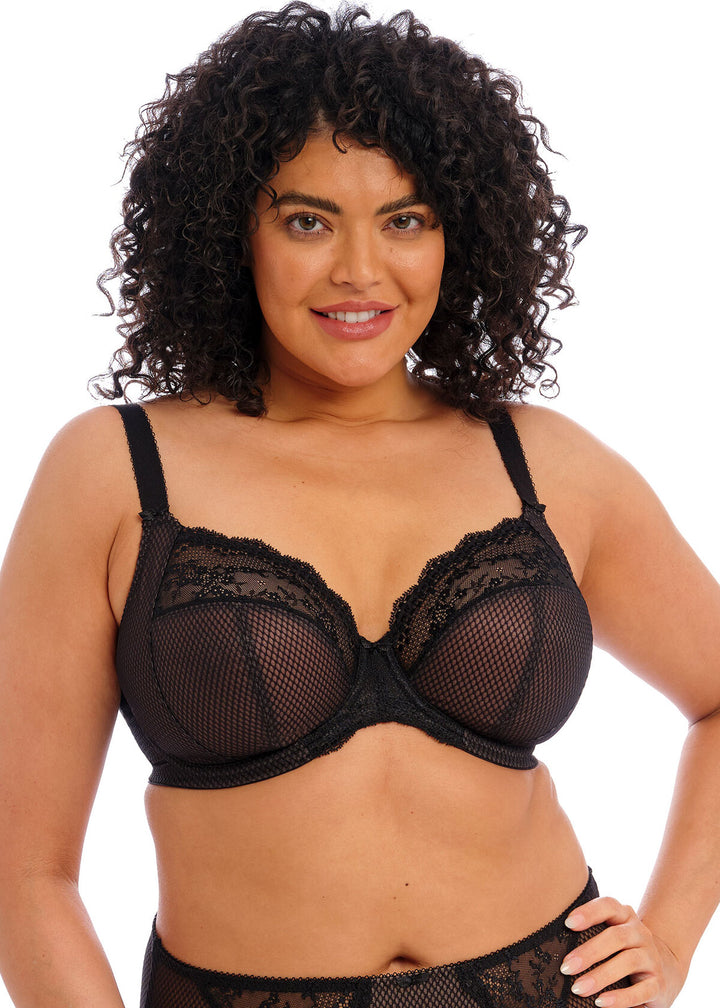 Charley Plunge Underwire Bra - Black