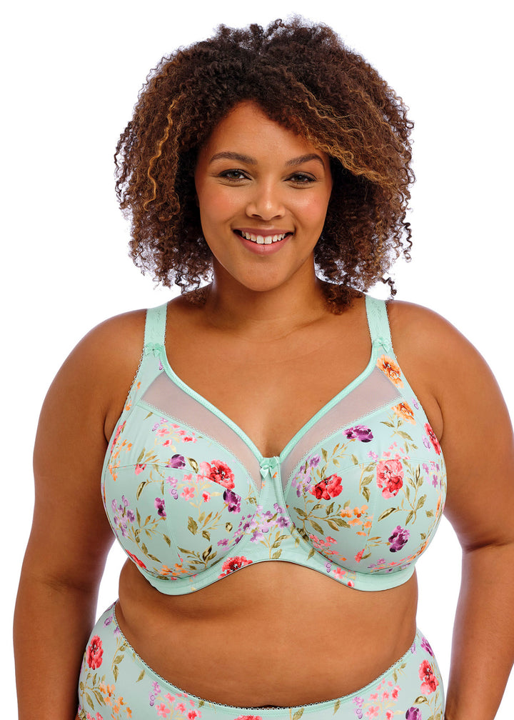 Goddess Kayla Full Cup Underwire Bra - Blue Haze
