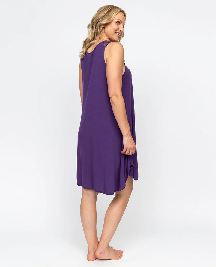 Elsie Lace Detail Jersey Swing Nightdress