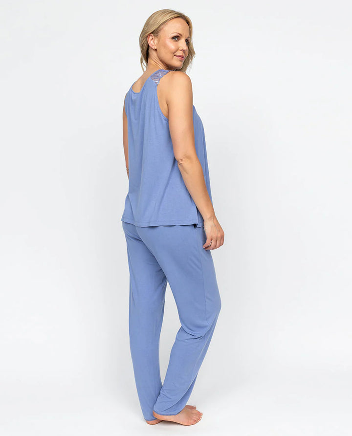 Brooke Lace Detail Jersey Pyjama Set