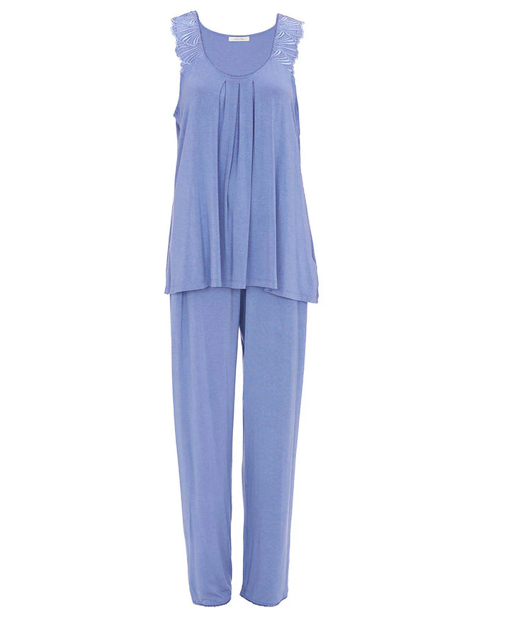 Brooke Lace Detail Jersey Pyjama Set