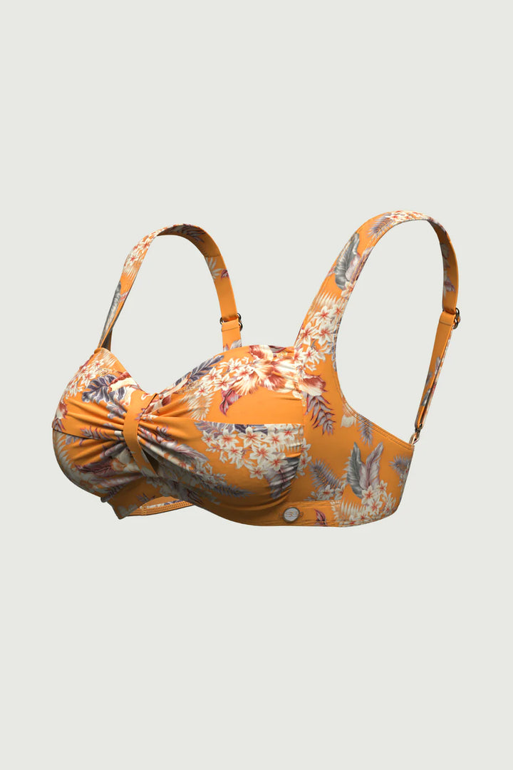 Desert Tropics Twist Front Bikini Top - Size 8