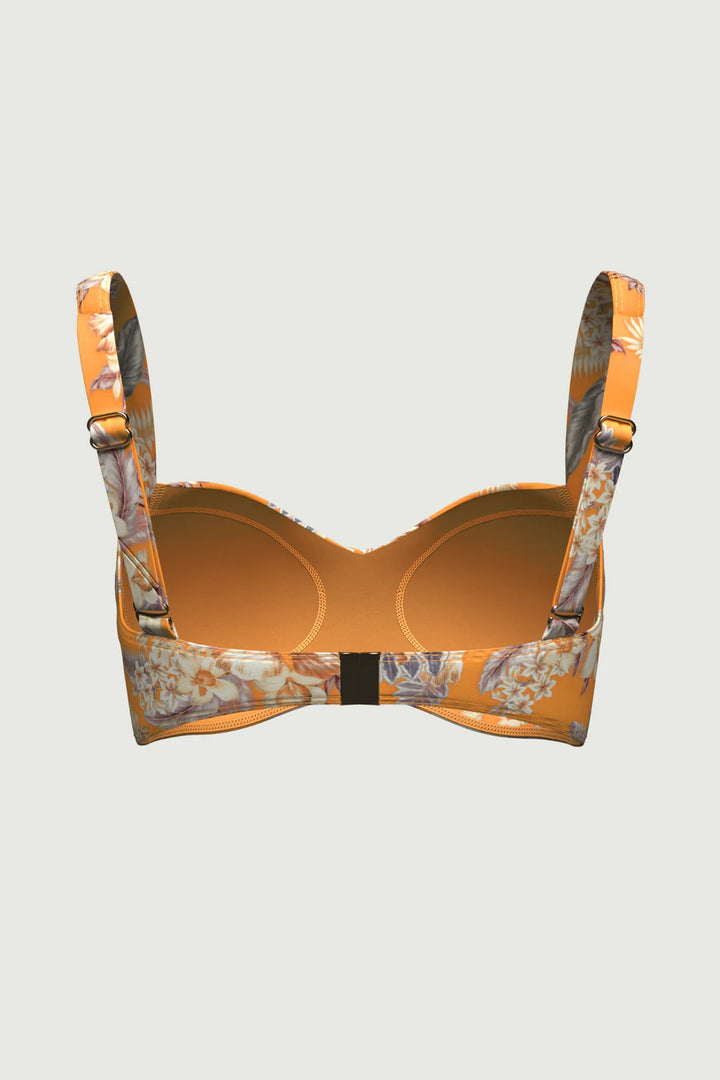 Desert Tropics Twist Front Bikini Top - Size 8