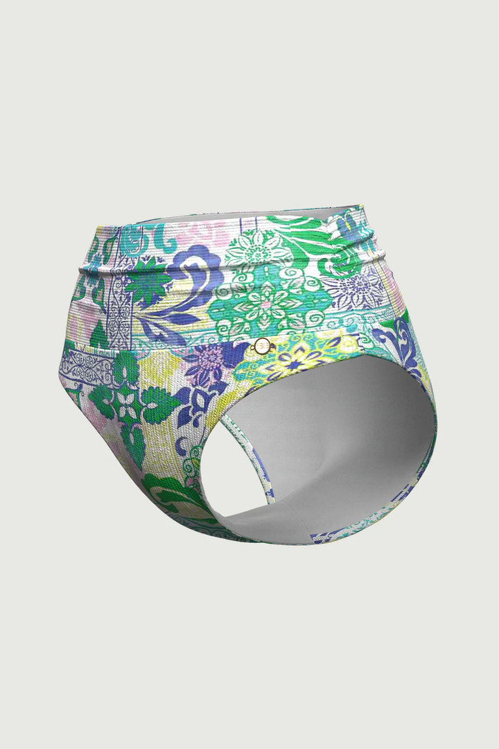 Psychedelic Boho Full Classic Swim Bottom - Size 8