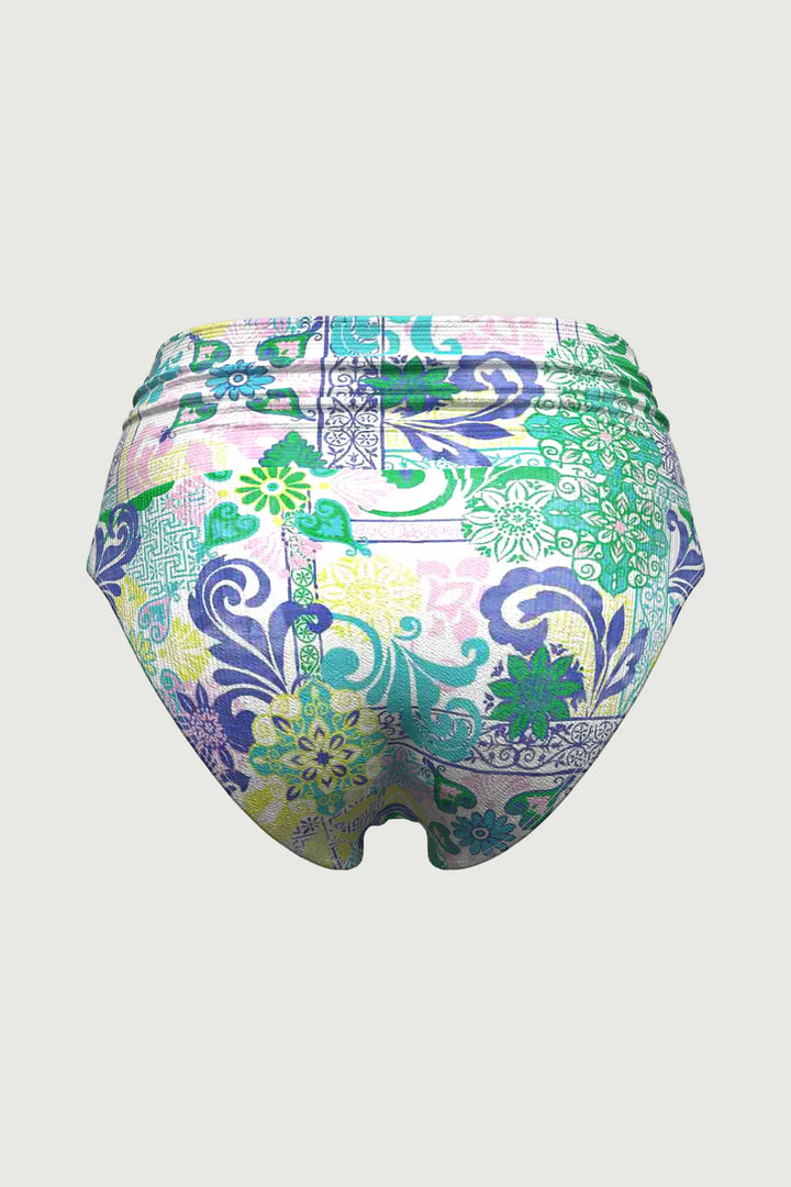 Psychedelic Boho Full Classic Swim Bottom - Size 8