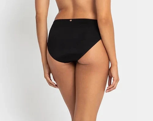 Azura Luxe Gathered Midrise Bikini Bottom