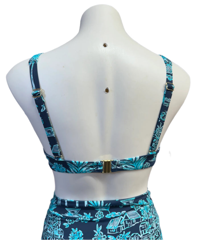 Sunseeker Tropics Underwire Bikini Top - Size 8
