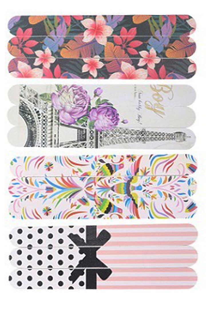 3 Pcs Various Emery Board Nail Filer