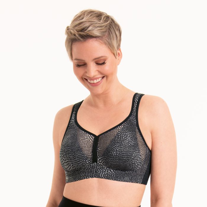 Air Control DeltaPad Sports Bra - Bubble Grey