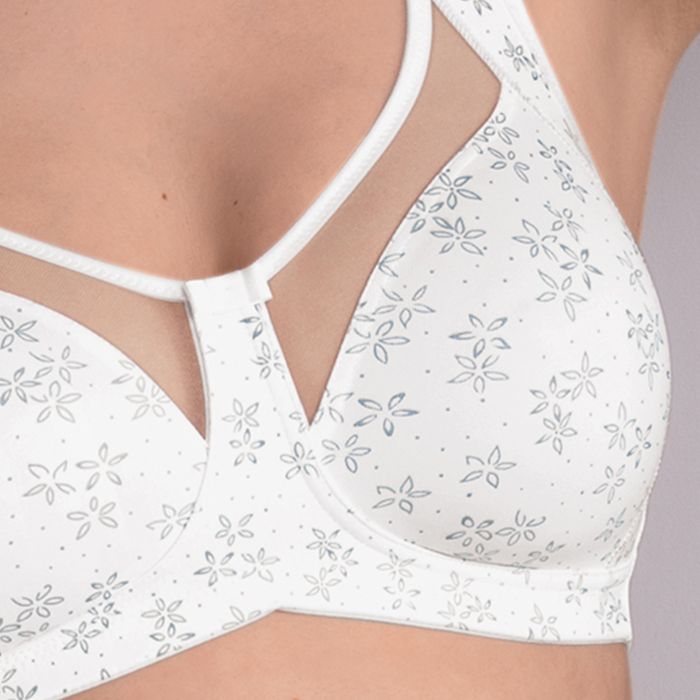Clara Art Comfort Wire Free Bra - Crystal