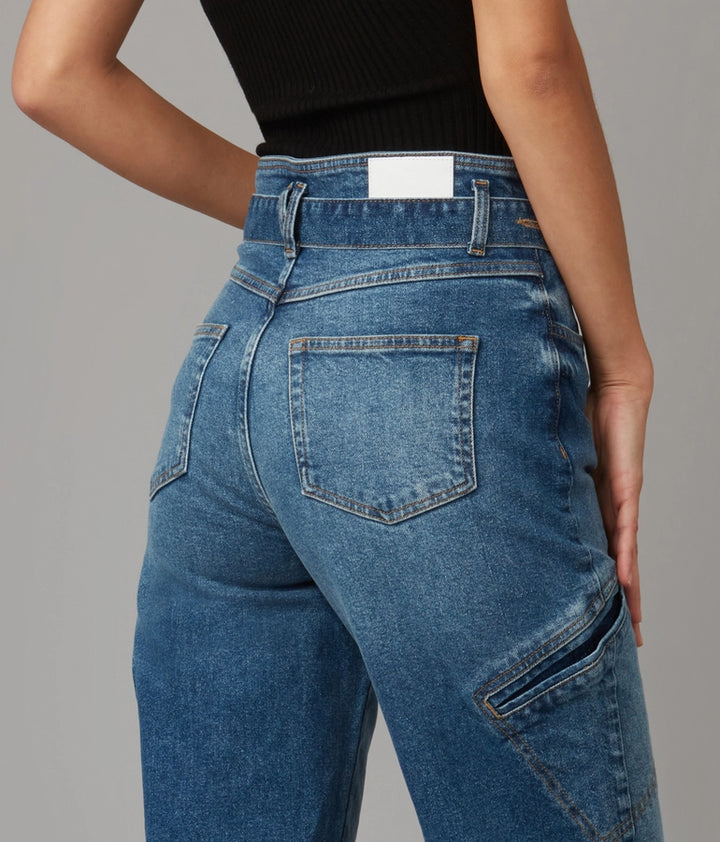 Cleo Ultra High-Rise Cargo Pant - Twilight