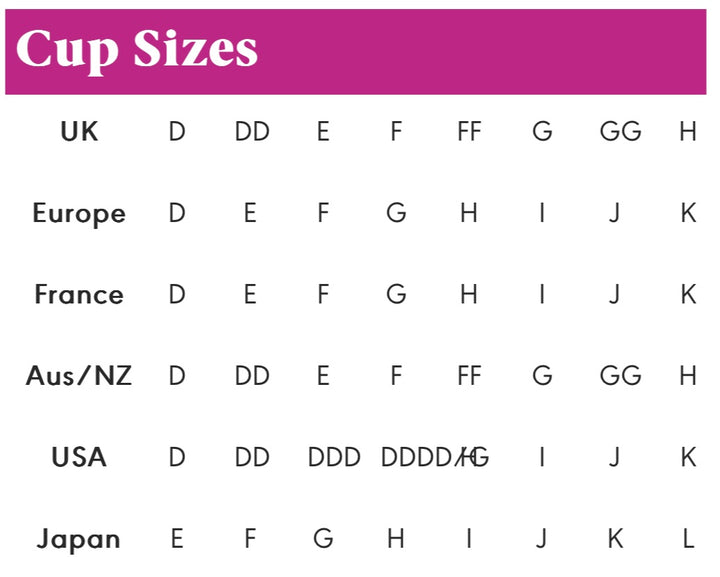 Fancies Padded Half Cup Bra - Size FF 30