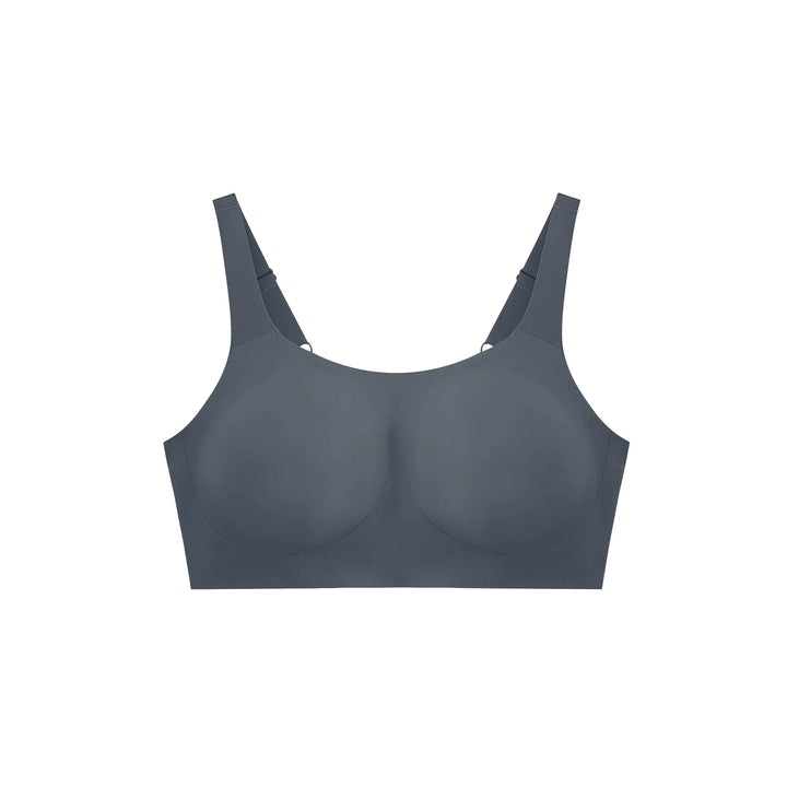 Evelyn & Bobbie Structured Scoop Bra - Slate Grey