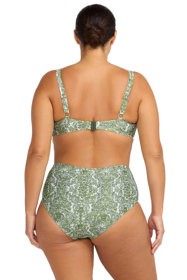 Mudlahara Reversible High Waist Swim Bottom