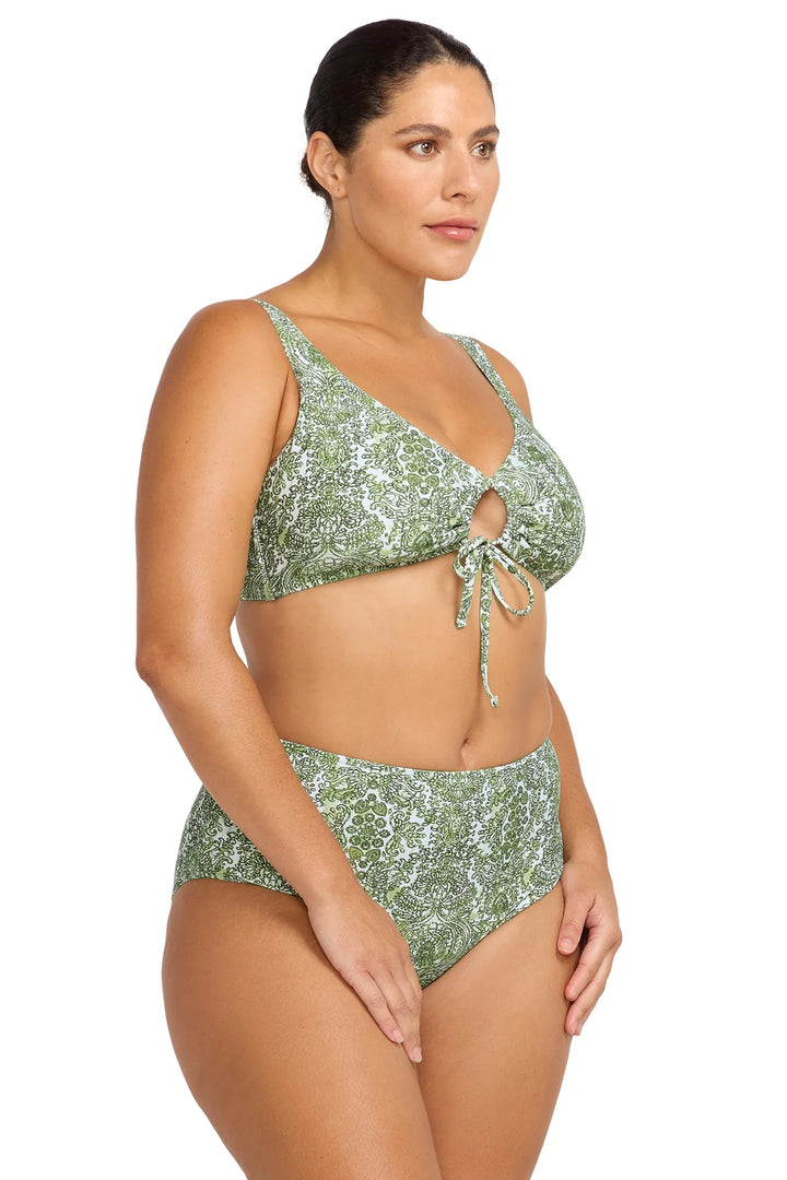 Mudlahara Reversible High Waist Swim Bottom