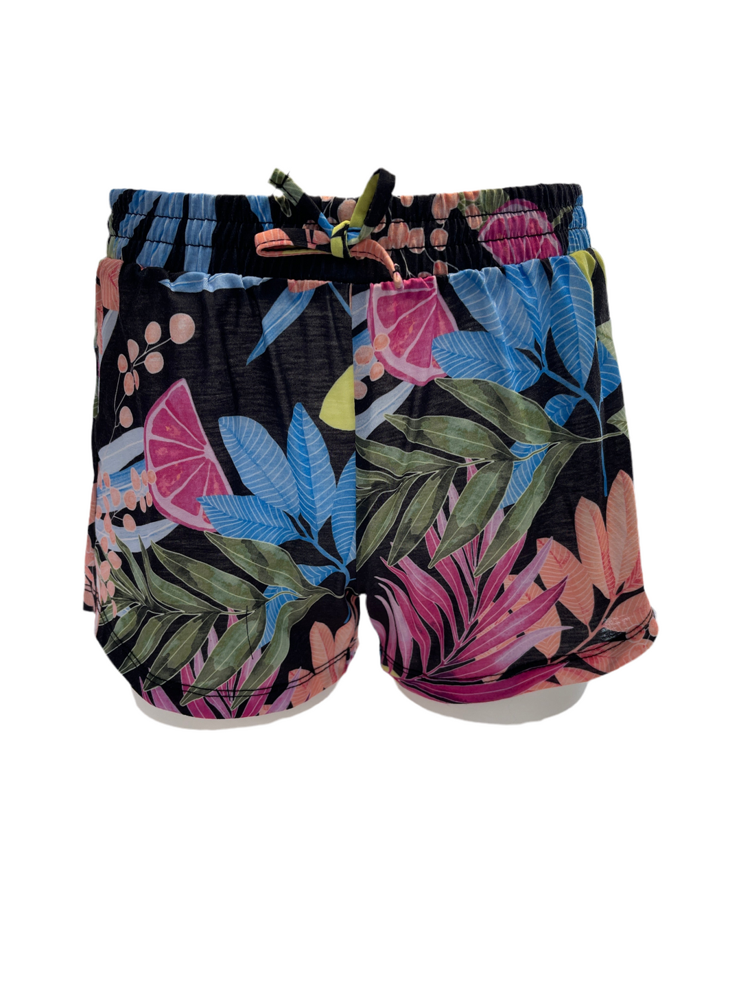 Summery Crush Adjustable Waist Shorts Cover Up