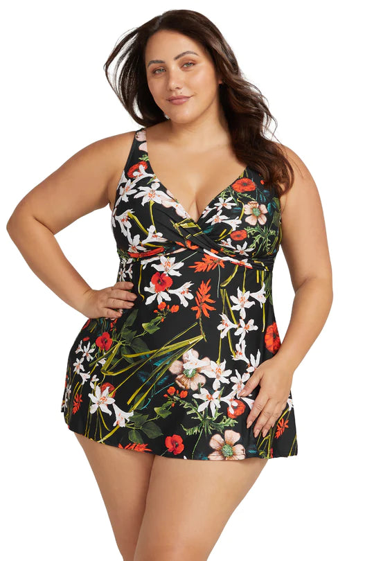 Wander Lost Delacroix Multi Cup One Piece Swimdress