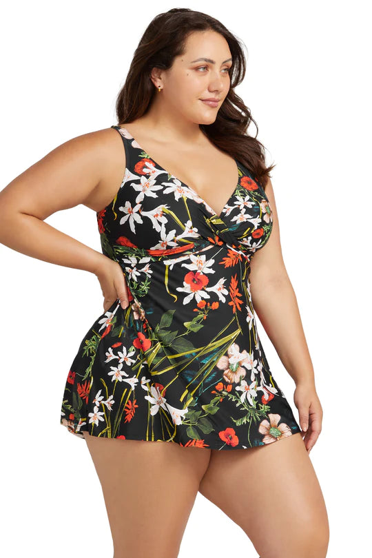Wander Lost Delacroix Multi Cup One Piece Swimdress