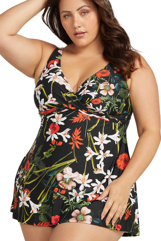 Wander Lost Delacroix Multi Cup One Piece Swimdress
