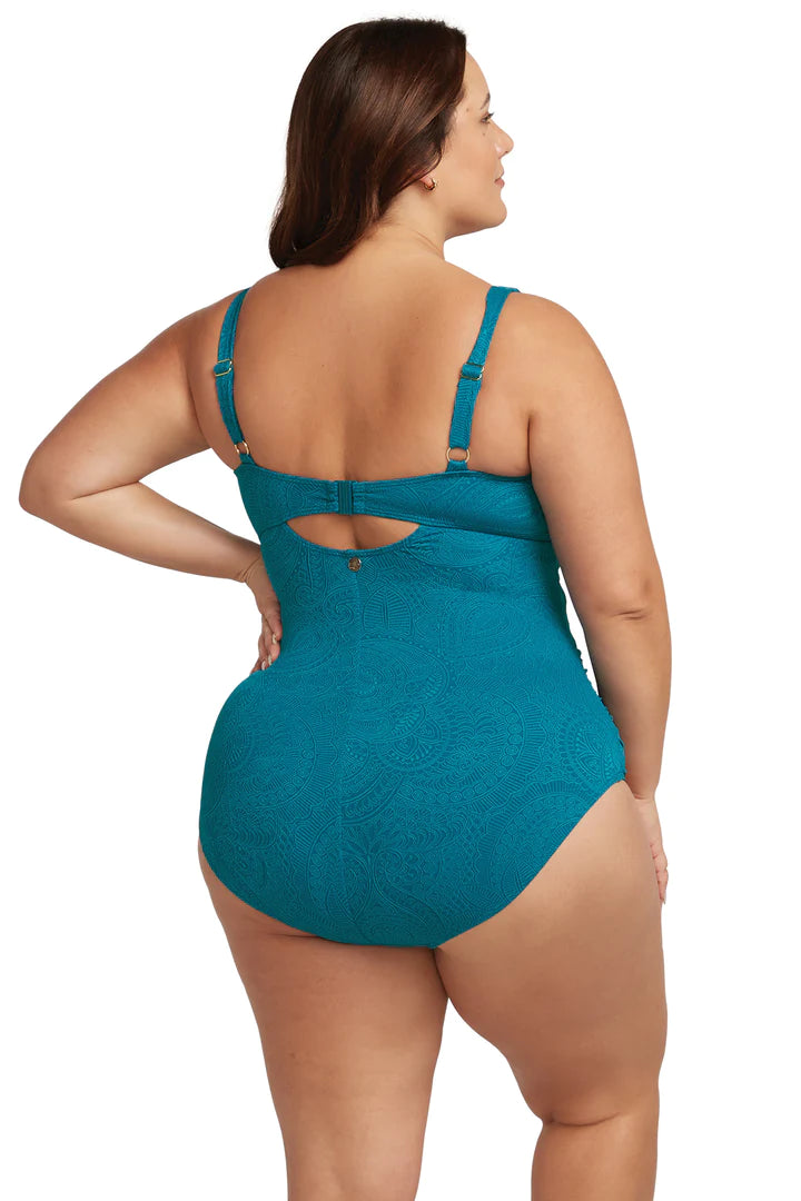 Jewel La Traviata Cezanne D / DD Cup Underwire One Piece Swimsuit