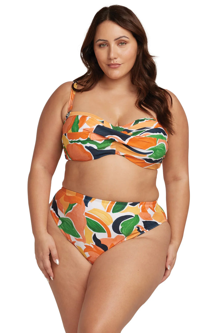 De L'Hortus Botticelli Bandeau Bikini Top