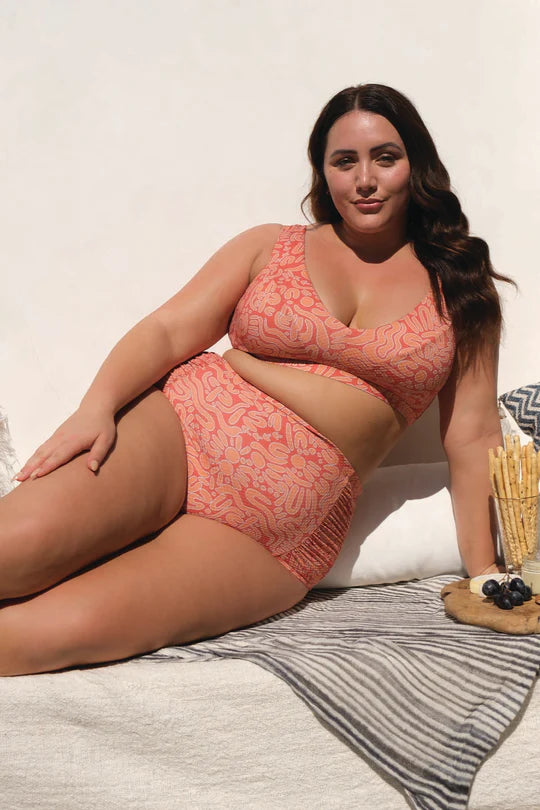 Wuk-Tjarra Magritte Bikini Top - Size 16