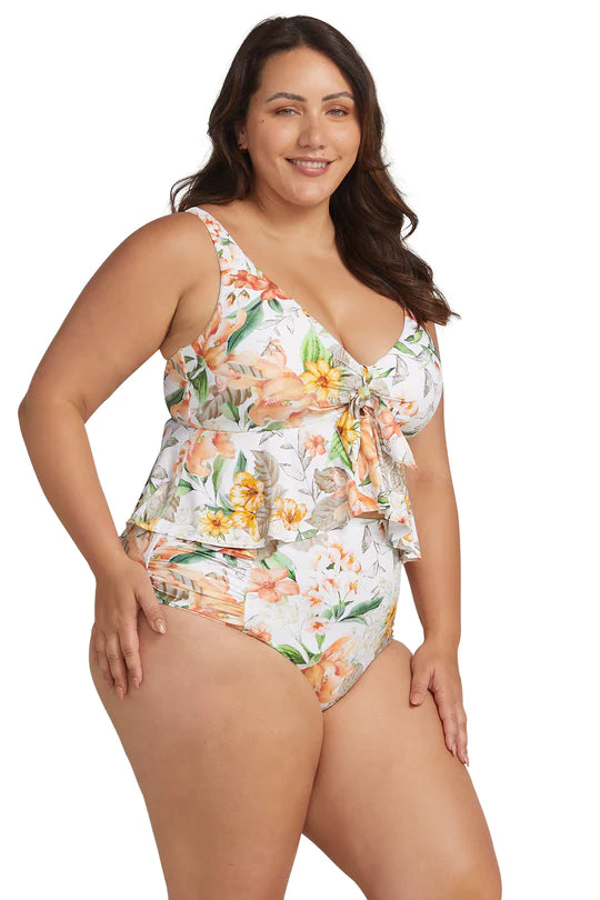 La Dolce Vita Chagall Multi Cup Midriff Bikini Top