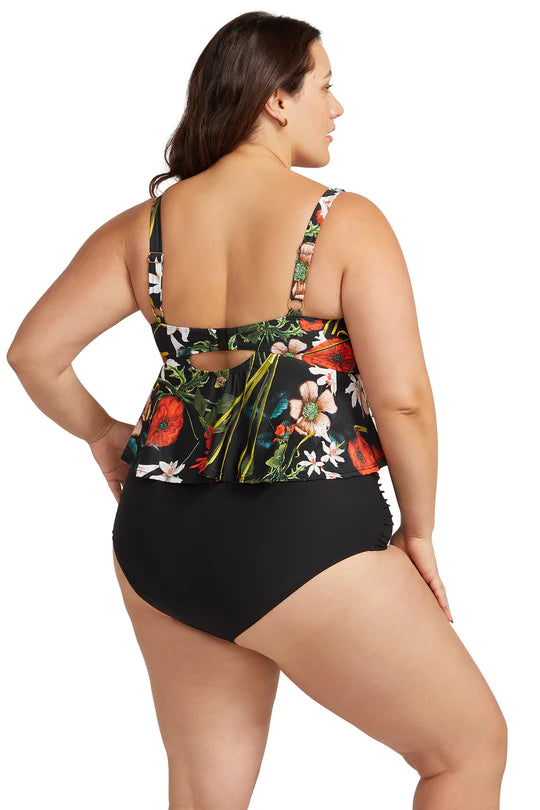 Wander Lost Chagall Multi Cup Midriff Bikini Top