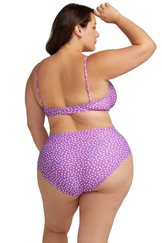 A'Pois Mondrian Reversible High Waist Swim Pant