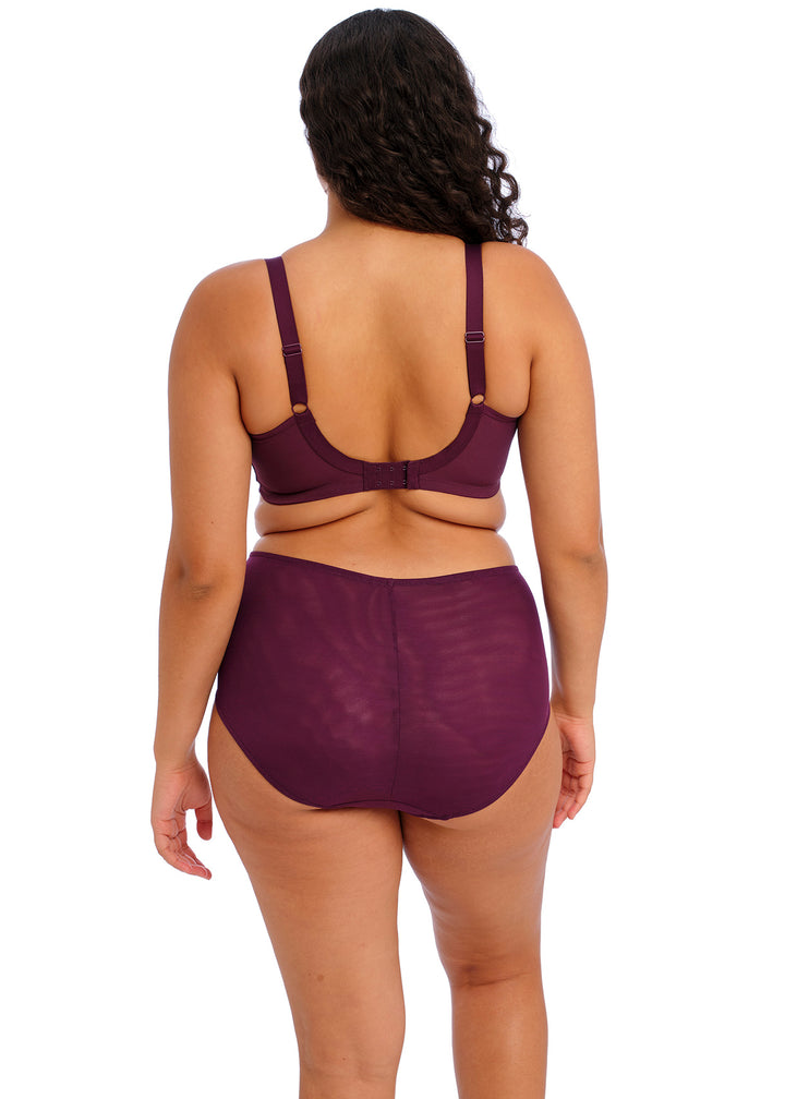 Elomi Brianna Plunge Bra - Blackberry