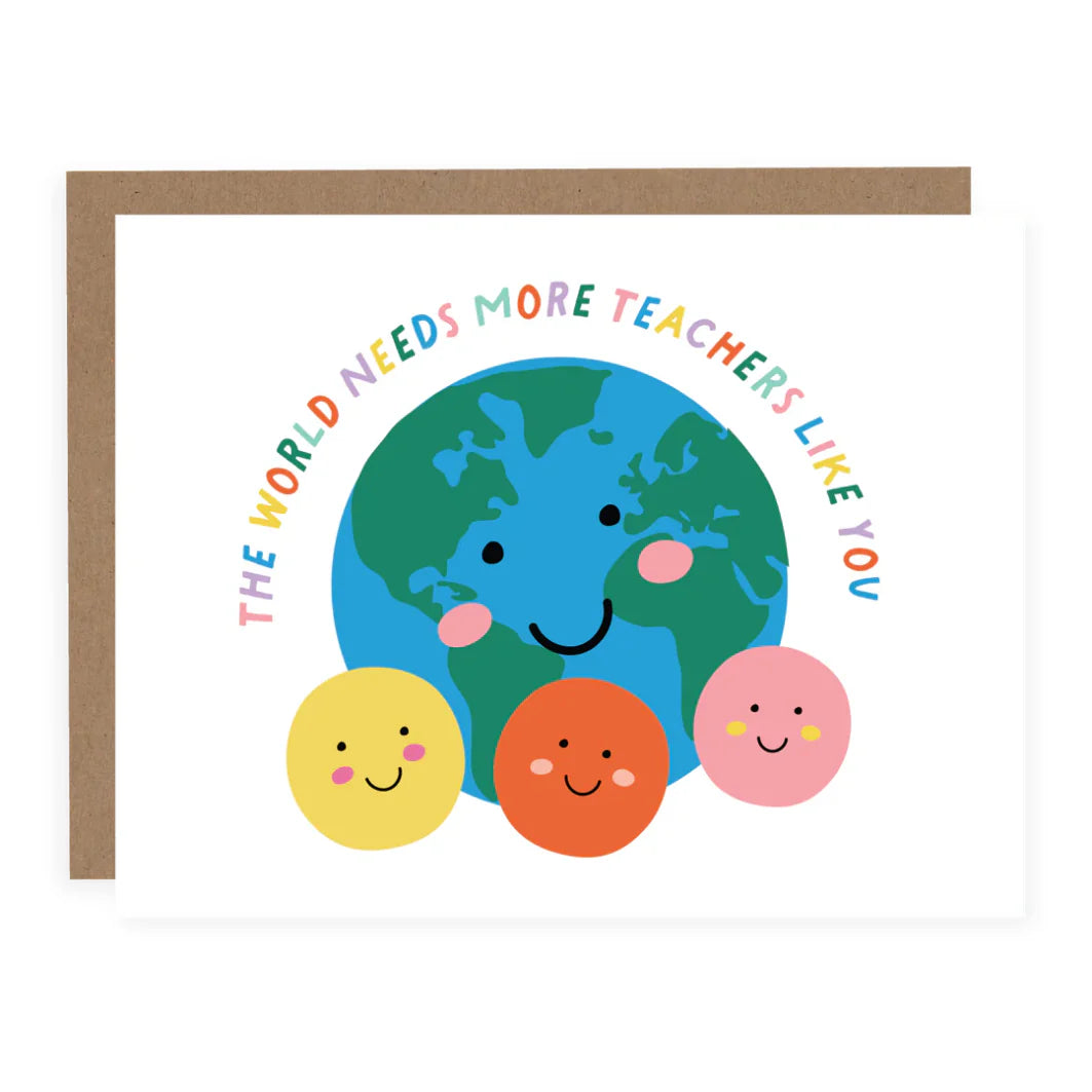 CARD: World Needs More Teachers - Thank You