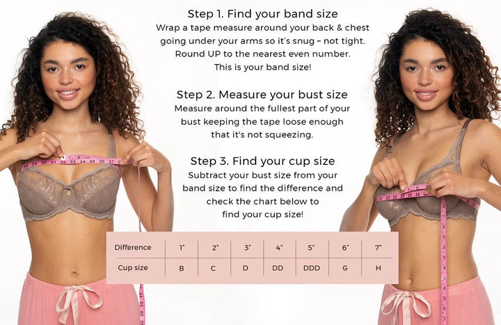 Paramour Sensational Underwire T-Shirt Bra - Sugar Baby - Size H 32