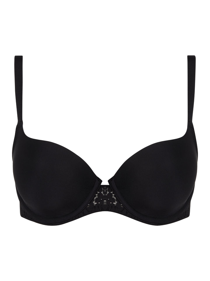 Norah Comfort Smooth Sweetheart T-Shirt Bra  - Black