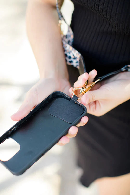 Clip & Go Phone Strap & Pouch - Solid