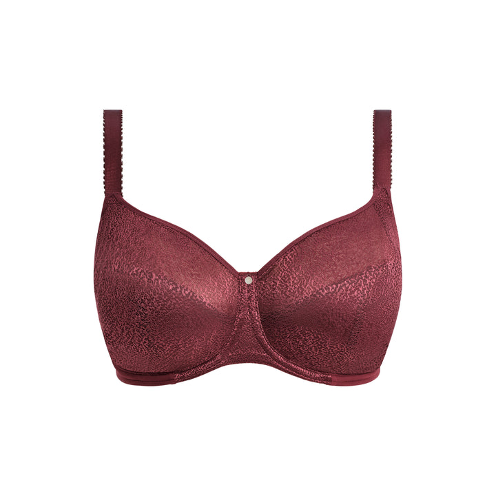Demure Moulded Non Padded Bra - Fig