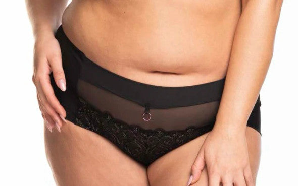 Daisy High Waist Brief - Black