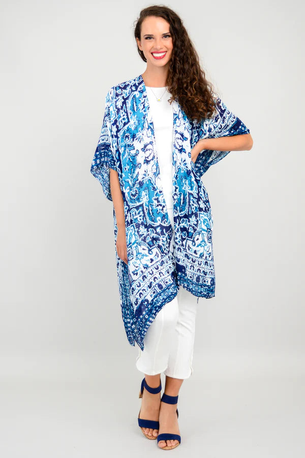 Blue Sky - Darcy Kimono - Prints