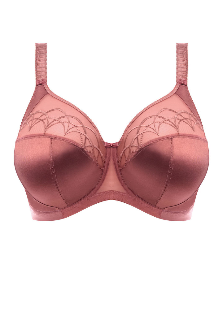 Elomi Cate Banded Underwire Bra - Rosewood
