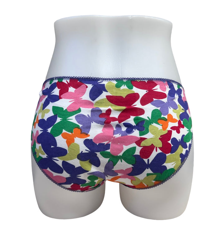 Printed Cotton Bikini Brief - size X-Large