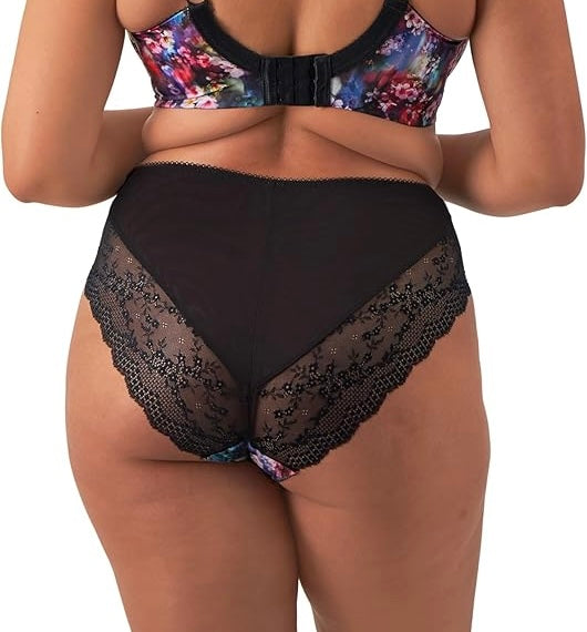 Elomi Lucie High Leg Brief - Cherry Blossom