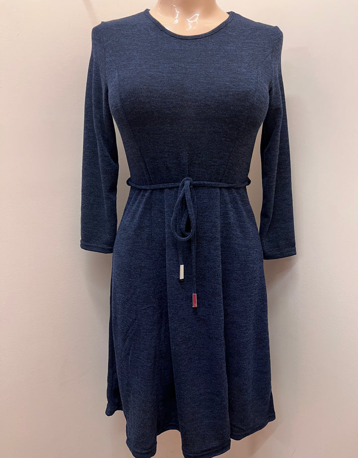 Belted Aline Dress