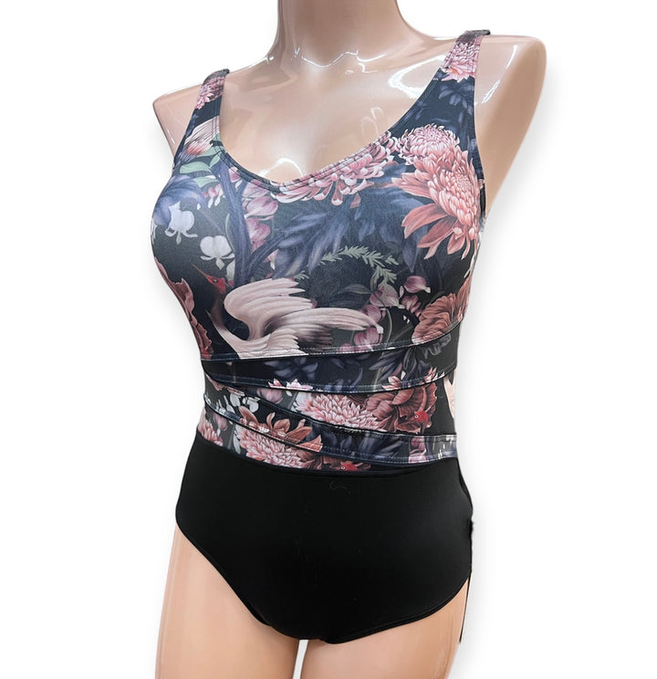 Finz V-Neck Midnight Splice 1 pc Swimsuit
