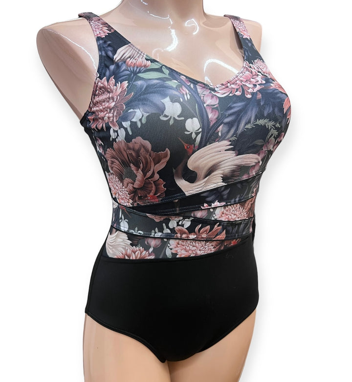 Finz V-Neck Midnight Splice 1 pc Swimsuit