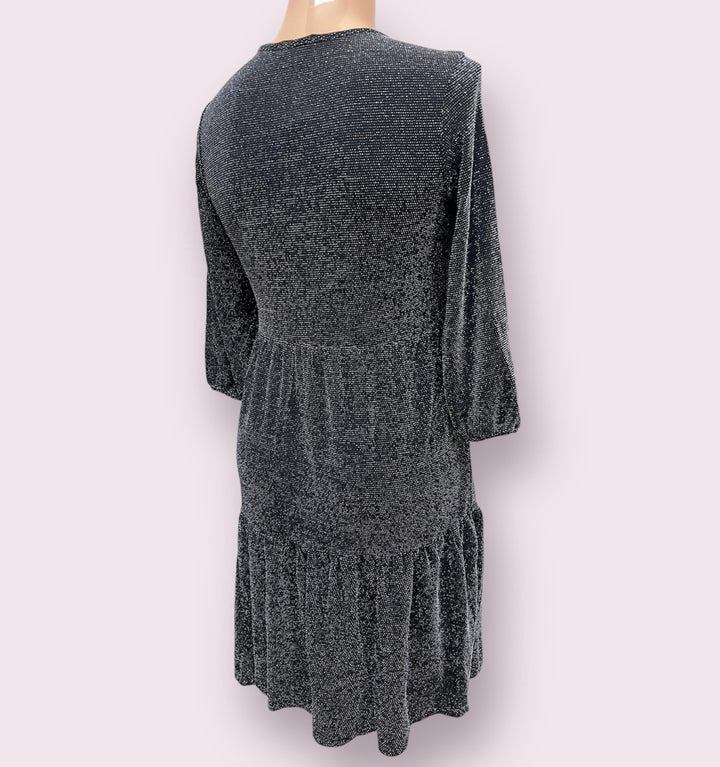 Little Bit Of Glitter Babydoll Dress - Size Medium