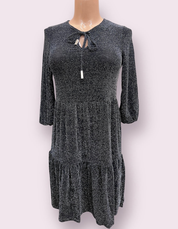 Little Bit Of Glitter Babydoll Dress - Size Medium