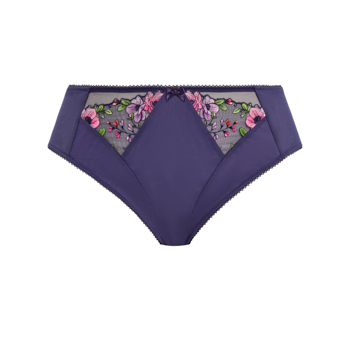 Elomi Himari High Leg Brief  - Midnight